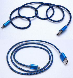 Câble de recharge de données usb, 5 m, 3m, <span class=keywords><strong>10</strong></span> pieds, long, tête en alliage d'aluminium et métal, tressé, en nylon, pour <span class=keywords><strong>chargeur</strong></span> - Product Image 4