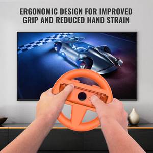 Honcam Switch2 Gaming Steering Racing Wheel 2 Pack para Nintendo Switch2 Wheel Joycon Controller Attachment Accesorios - Product Image 6