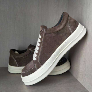 Zapatos de Skate Negros para Hombre, Estilo Rock, de Piel de Becerro, Minimalistas, de Caña Baja, con Amortiguación, Modernos, Casuales, Lujosos, con Luces - Product Image 3