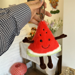 Giocattolo di Peluche Realistico di Alta Qualità a Forma di Frutta e Verdura con Imbottitura in Poliestere e Cotone PP, Portachiavi - Product Image 2