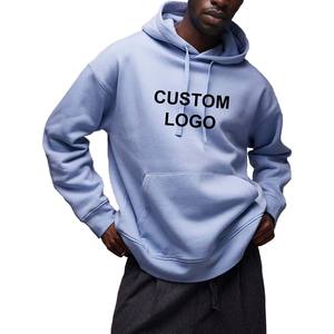 Ropa de calle Sudaderas con capucha en blanco 310 Gsm Hombro caído Sudaderas con capucha de diseño personalizado 100% Sudaderas con capucha de algodón Sudaderas para hombres - Product Image 1