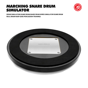 Beatello EYE 12-Zoll-<span class=keywords><strong>Marching</strong></span> <span class=keywords><strong>Snare</strong></span> <span class=keywords><strong>Drum</strong></span> Pad Übungs-Dumb-Pad mit simulierten <span class=keywords><strong>Snare</strong></span>-Drähten Dumm <span class=keywords><strong>Drum</strong></span> - Product Image 4