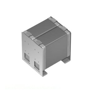 Condensateur Céramique SMD à Canal Fabricant, Empilé, 2 Fils J, 0.044 uF, Qualité Automobile, Inline, MEGA CAP CAA572C0G3A443G640LJ - Product Image 1