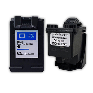 Cartouches <span class=keywords><strong>d</strong></span>'<span class=keywords><strong>encre</strong></span> noires et couleur Hicor pour imprimante jet <span class=keywords><strong>d</strong></span>'<span class=keywords><strong>encre</strong></span> HP62XL <span class=keywords><strong>62</strong></span> <span class=keywords><strong>XL</strong></span>, niveau <span class=keywords><strong>d</strong></span>'<span class=keywords><strong>encre</strong></span> visible, compatibles avec <span class=keywords><strong>HP</strong></span> ENVY 5640 - Product Image 3
