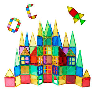 ชุดตัวต่อแม่เหล็ก ABS กระเบื้องพลาสติกชิ้นใหญ่สียอดนิยม - Product Image 5