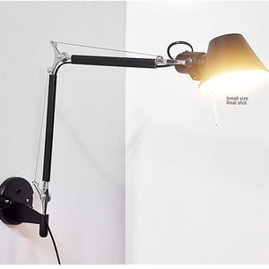 Postmoderne Télescopique Rotatif LED Liseuse Fer Corps Applique Murale pour Salon Chambre Balcon Allée Étude Bureau - Product Image 4