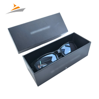 Boîte à lunettes de soleil de luxe personnalisée avec logo OEM, boîte en carton rigide pour lunettes de soleil, emballage en papier, étui pour lunettes