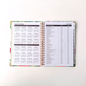 Nhà Máy Giá giấy các tông in ấn nhựa xoắn ốc ràng buộc Tạp Chí chương trình nghị sự tùy chỉnh xoắn ốc máy tính xách tay cho món quà - Product Image 5