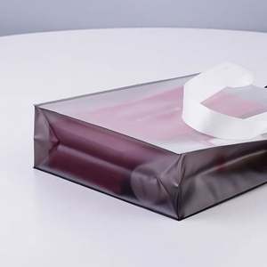 Sacs de plage en PVC transparent givré en gros, imperméables, imprimés UV, unisexes, couleurs et tailles personnalisables - Product Image 6