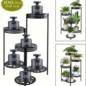 NATURIX PA18 Inventar LOW MOQ Indoor Home Decor Platzsparende Baumform Metall Pflanzenst änder Blumen ständer - Product Image 6