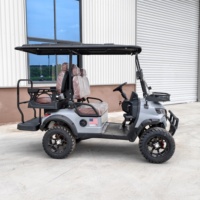 Chariot de golf tout-terrain électrique à batterie lithium, fabriqué aux États-Unis, en vente