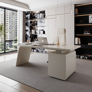 <span class=keywords><strong>Escritorio</strong></span> de oficina moderno, mueble ejecutivo básico <span class=keywords><strong>blanco</strong></span> de lujo, gerente de CEO, <span class=keywords><strong>escritorio</strong></span> de oficina con cajones - Product Image 1