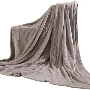 flanell Überwurf-Decke weiche Bettwäsche Plüsch-Bettwäsche gemütlich warm Winterdecke kuscheln flauschig bequem Couchsofa Textil Schlaf