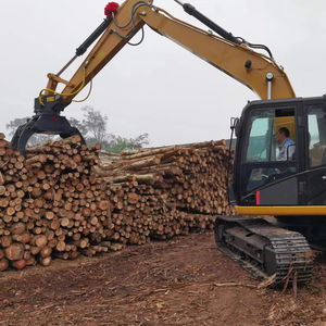 Grappin à cinq dents 155 135 138 Excavateur hydraulique Grappin à bois rotatif Grappins forestiers - Product Image 2