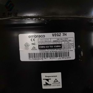 Compresor de Refrigerador EMBRACO-VEGY 7H, Unidad de Refrigeración por Congelación, Unidades de Condensación de Refrigeración R-134a - Product Image 5