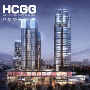 Bâtiment commercial à plusieurs étages en structure métallique avec mezzanine, bâtiment métallique préfabriqué durable pour supermarché et <span class=keywords><strong>banque</strong></span> - Product Image 2