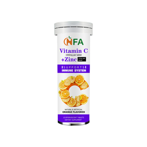Customizable Vitamin C Zinc Effervescent Tablets with Vitamin C and Potassium Herbal <b>Supplement</b> Supports Immune System Tablets - Product Image 1