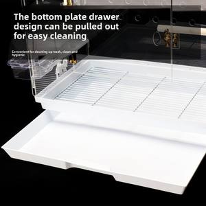 Luxe Transparante Acryl Vogelkooi Spatwaterdichte En Warme Fokkerij Sierbenodigdheden Voor Grasparkieten Tortelduifjes Valkparkiet - Product Image 5