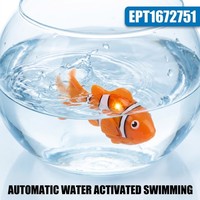 Jouet de nage pour poissons télécommandé EPT RC 3 canaux 5 directions, série d'animaux marins interactifs, jouet robotique pour poissons, animal électronique