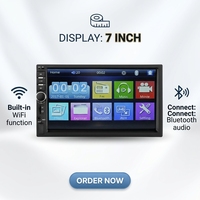 Écran intelligent 7 pouces avec radio Android compatible CarPlay pour Suzuki Jimny 2019-2025, GPS intégré, fonction MP3