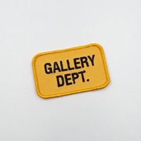 Logo de nom 3D personnalisé en gros fer à repasser sur patchs de broderie et badges pour vêtements