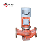 Pompa Booster Sentrifugal Vertikal 8.8m3/Jam, Head 21.2m, 1.5kw untuk Suplai Air Industri