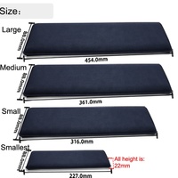Reposamuñecas para teclado, reposamuñecas de ratón negro, teclado ergonómico, reposamuñecas, almohadilla de soporte, Gel de refrigeración para aliviar el dolor para ordenador portátil