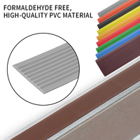 Bandes de roulement d'escalier en caoutchouc PVC avec propriétés antidérapantes pour usage commercial et résidentiel