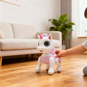 <span class=keywords><strong>Robot</strong></span> <span class=keywords><strong>Licorne</strong></span> Télécommandé pour Enfants, <span class=keywords><strong>Jouet</strong></span> Musical Électronique STEM pour la Maternelle, Fonctionnant sur Piles avec Lumières et Sons - Product Image 5