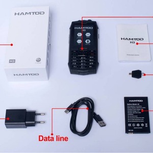 โทรศัพท์มือถือ HAMTOD H3 รุ่นทนทาน หน้าจอ 2.8 นิ้ว รองรับ 4G VoLTE สองซิม มาตรฐาน IP68 ป้องกันการกระแทก เหมาะสำหรับใช้งานกลางแจ้ง - Product Image 4