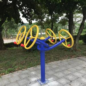 Équipement de fitness extérieur en acier durable pour les personnes âgées, utilisation en parc communautaire - Product Image 2