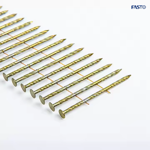 HOT <span class=keywords><strong>Coil</strong></span> Wire Nails Paletten schraube Shank <span class=keywords><strong>Coil</strong></span> Nails Market Gelb Zink Weiß Paletten <span class=keywords><strong>Coil</strong></span> Patter Nails - Product Image 2