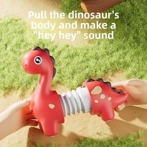 Popular Cartoon Cute Dinosaur Sliding Telescopic Dinosaur Toy Car Triceratops <strong>Transfiguration</strong> Boy and Girl Children's Toys - Product Image 4