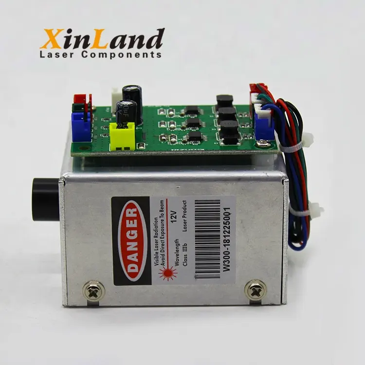 Diode Bán Buôn Tốt Nhất 300Mw 12V Rgb Collimating Lens Laser Trắng Module