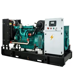 Neue wassergekühlte Dieselgeneratoren offener Typ 200 kva 160 kw bürstenloser Wechselstrom-Generator 3-Phasen-Generator für Industrie Werke Landwirtschaft