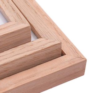 8x10 set of 6 oak wood picture frame solid wooden photo frame