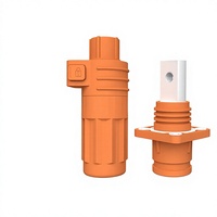 Borne de connexion étanche en cuivre pour stockage d'énergie 400A/450A, à courant élevé, pour batterie au lithium, avec trou fileté, prise 5-10