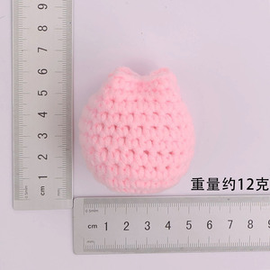 Finished <b>flower</b> heads, handmade knitted DIY artificial bouquet ornament accessories, knitted wool <b>flowers</b>, factory wholesa - Product Image 4