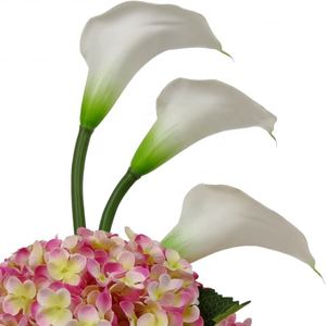 High Quality Natural Big Faux Latex <b>Hydrangea</b> <b>Artificial</b> Flower Bouquet Real Touch for Wedding Indoor Outdoor Decoration - Product Image 4