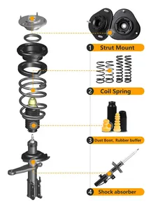 Amortisseurs avant et arrière pour Toyota Infiniti Mazda Mitsubishi Ford Kia Jeep Hyundai Honda <span class=keywords><strong>Mercedes</strong></span> Audi - Product Image 6