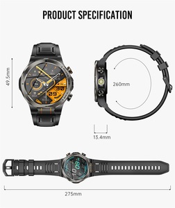 KT91 Outdoor Smartwatch AMOLED 1.43 Inch 1100mAh Battery 3ATM Waterproof BT Call Smart Watch - Product Image 6