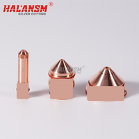 Electrodo de Soldadura por Plasma Halansm, Electrodo de Plata 220541, Boquilla 220542, Protector 220741, Varilla de Ceniza Volcánica HPR260XD, Anillo de Remolino Biselado