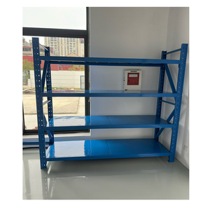 Étagères en fil d'acier à 4 niveaux et rayonnage à navette <span class=keywords><strong>PZr</strong></span>, capacité de charge de 300 kg, résistant aux intempéries, antirouille, durable, stockage en entrepôt - Product Image 2