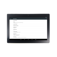 Portworld DC écran tactile aluminium Linux domotique POE CanFree intégré 10.1 "Smart Home Tablet