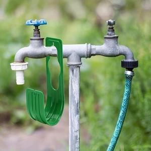 Heavy-Duty Portable Garden <b>Hose</b> Reel <b>Hanger</b> Wall-Mounted Plastic Hook for Car Wash Tool Kit - Product Image 3