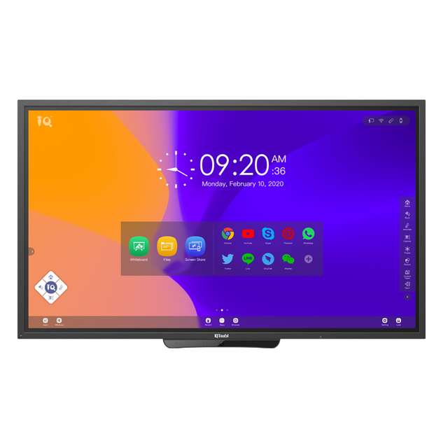 IQBoard All in One 75 Education Interactive Projector Panels Touch Smart Screen Monitor Electronic Display Board Whiteboard