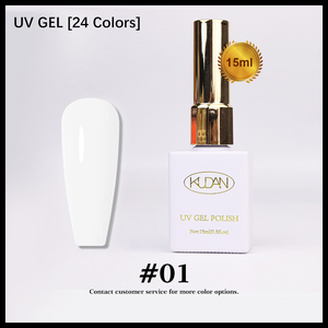 Set di Smalti <span class=keywords><strong>Gel</strong></span> KUDAN con Base Francese e Mappa Colori, Smalto <span class=keywords><strong>Gel</strong></span> Naturale a Basso Odore ad Asciugatura Rapida - Product Image 4