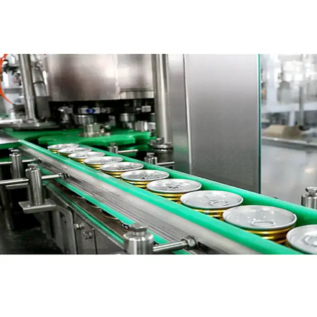 Máquina de processamento de enchimento de cerveja automática, 330ml pode moldar a linha de produção/estanho pode costura