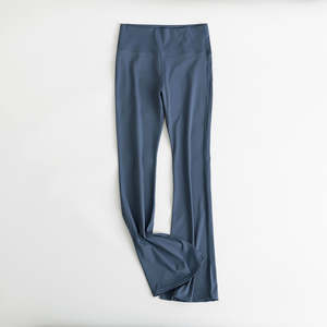 JYレディースブーツカット70% リサイクルポリエステルワイドレッグヨガパンツレギュラー/トールプチブートレッグフレアワークアウトパンツおなかコントロール - Product Image 6