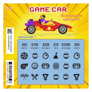 Encuentra la Tarjeta del Mismo Tema para Ganar en el Juego de Lotería Rasca y Gana con Temática de Autos, Impresión Digital de Tarjetas de Rasca y Gana, Impresión de Boletos de Lotería - Product Image 4